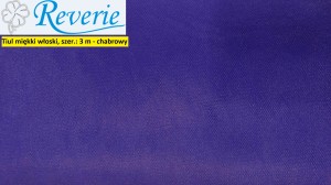 Tiul miękki włoski chabrowy