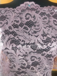 Koronka k260 wrzosowa