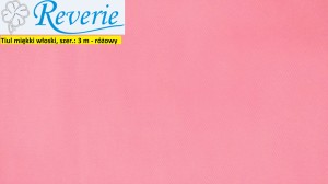 Tiul miękki włoski róż