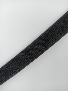 taśma rzepowa (guma) pętelka 2 cm /  20 mm - czarna