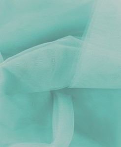 Tiul elastyczny N turkusowy błękit Hayal