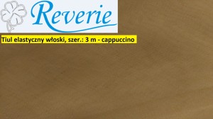 Tiul elastyczny włoski cappuccino