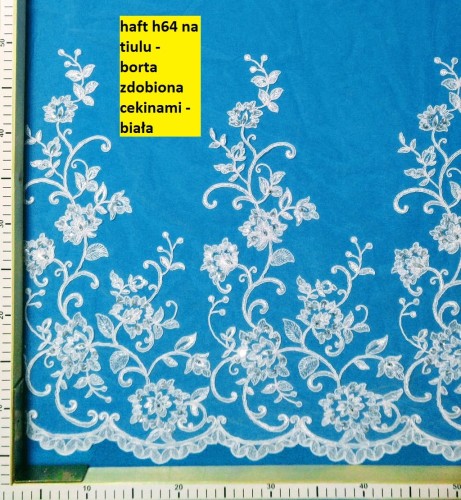 haft h64 na tiulu borta zdobiona cekinami biała.jpg