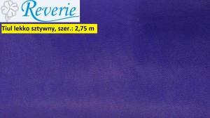 Tiul lekko sztywny - chabrowy