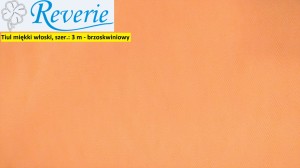 Tiul miękki włoski brzoskwiniowy