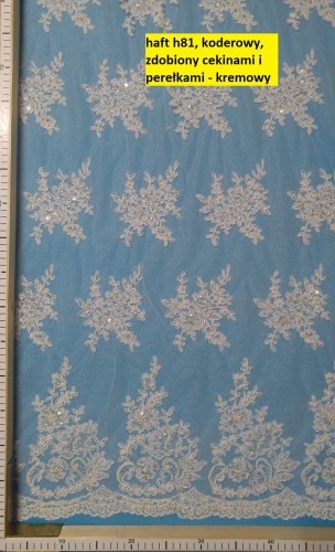 h81 Hnt koderowy zdobiony cekinami i perełkami kremowy.jpg