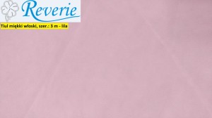 Tiul miękki włoski lila